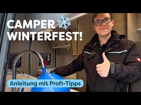 So machst du dein Wohnmobil winterfest! ❄️ Anleitung für Camper