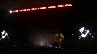 Nine Inch Nails (NIN) Branches/Bones + Wish (Live at Pentaport Rock Festival, 11.08.18)