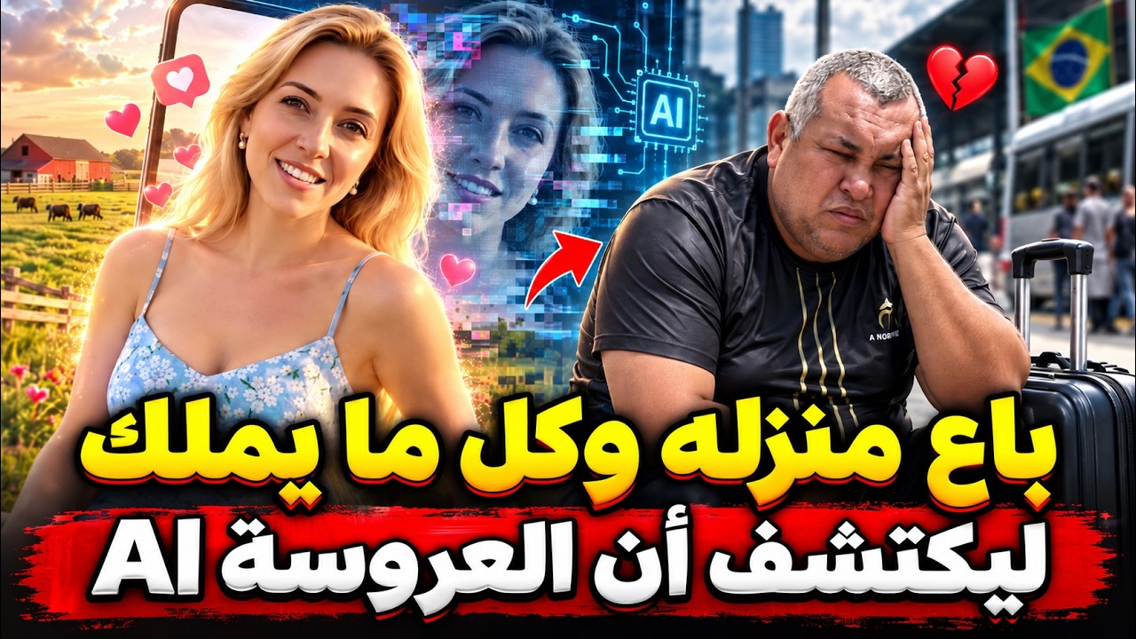 برازيلى يبيع كل ممتلكاته لأجل عروس وهمية بالذكاء الاصطناعي