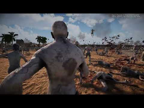 10000 Catapult Vs 1 Million Zombies - UEBS2 - Ultimate Epic Battle Simulator 2