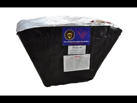 PFX30W 25 SHOT WHITE PEONY FINALE BOX - DOMINATOR PRO