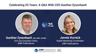 Newswise:Video Embedded celebrating-25-years-a-qa-with-ceo-gunther-eysenbach