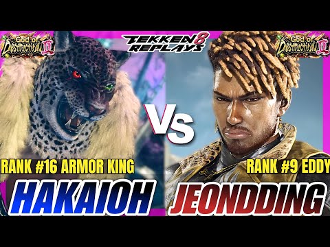 Tekken 8 - Hakaioh (Armor King) vs Jeondding (Eddy) - Epic Ranked Match