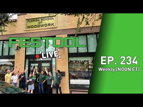 Festool Live Episode 234 - Tampa Build-off 2025