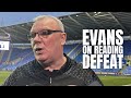 🗣️  "We lost it on big decisions" - Evans