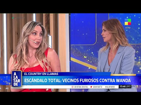 😱 ESCÁNDALO TOTAL: LOS VECINOS FURIOSOS CON WANDA NARA