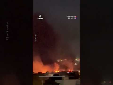 Intense bombing in Tehran, Isfahan | AJ #shorts