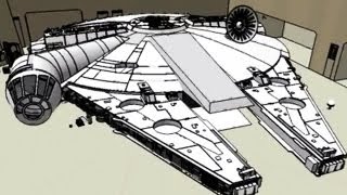 Real Millennium Falcon -- BiDiPi #26