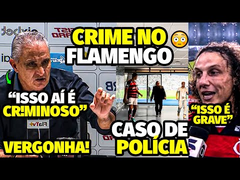 O CR!ME REVOLTANTE NO VESTIÁRIO DO FLAMENGO APÓS VEXAME QUE DEIXOU TITE TRANSTORNADO NA COLETIVA