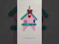 Cute Key Holder DIY Icecream Stick Craft Idea Icecream Sticks Hanging Diy