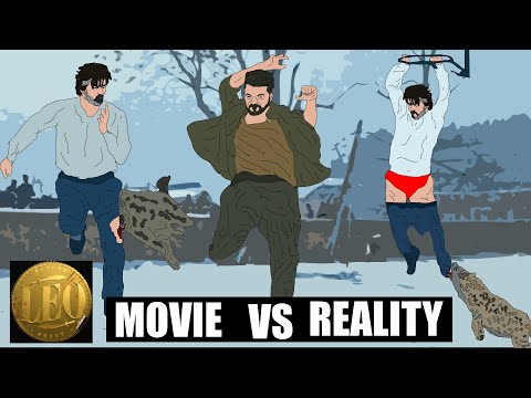 Leo movie vs reality | Leo Animation | Thalapathy Vijay | Trisha | Lokesh Kanagaraj | 2d animation