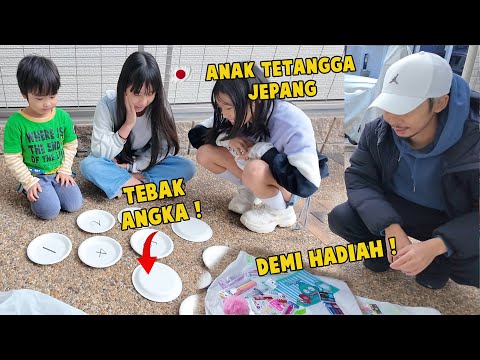 BAHAGIANYA ANAK TETANGGA JEPANG DIKASIH QUIZ, REAKSINYA LUCU PARAH 😂