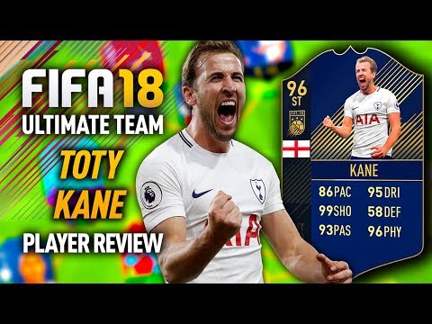 FIFA 18 TOTY KANE (96) *99 SHOOTING* PLAYER REVIEW! FIFA 18 ULTIMATE TEAM!