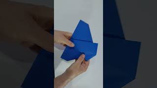Origami Avião de Papel que voa muito #shorts