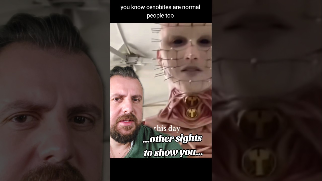 Hellraiser Cenobites are people too #horror #movie #fyp #comedy #funny #tiktok