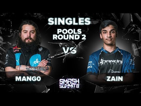Mang0 vs Zain - Melee Singles: Pools Round 2 - Smash Summit 8 | Falco vs Marth