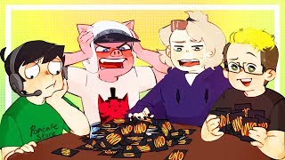 A whole lot of UNO - Crazy Card Stacks, Mouse breaking, and Rage Quits