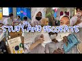 SCHOOL VLOG #2 | INDONESIA (study📚and decorating🎨 chopping board)