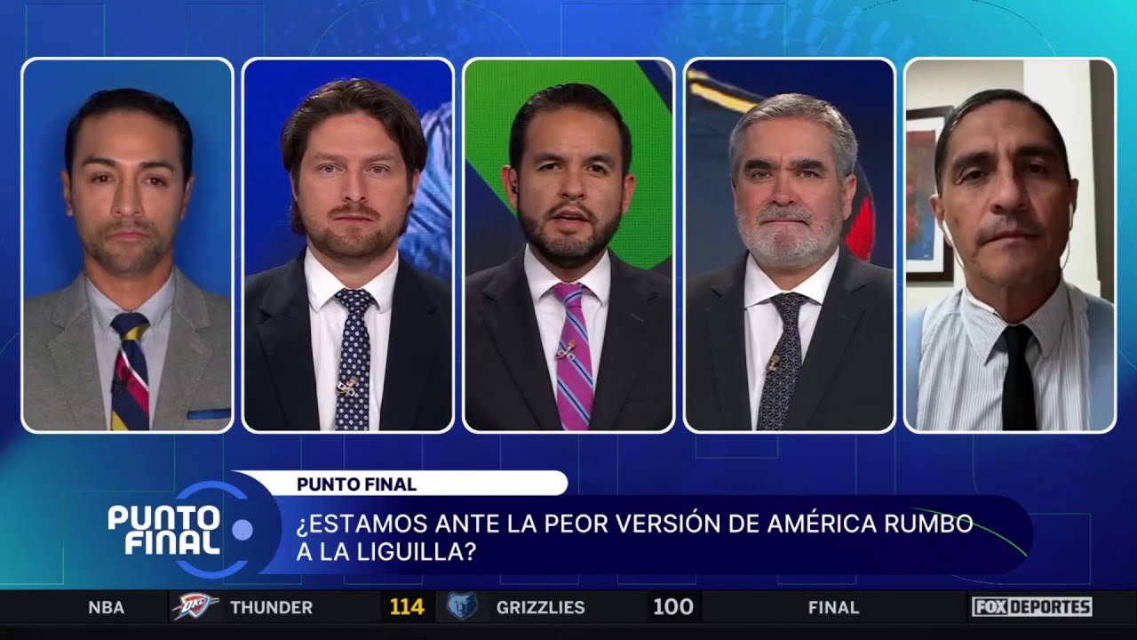 🤔 Las dificultades del AMÉRICA, los factores de su BAJA DE JUEGO en el APERTURA 2025 | Punto Final