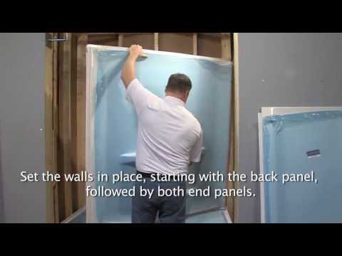 Lyons Shower Base Install 0509-13