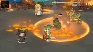 Pocket Heroes Gameplay Walkthrough - Stage 1-9 for Android/IOS