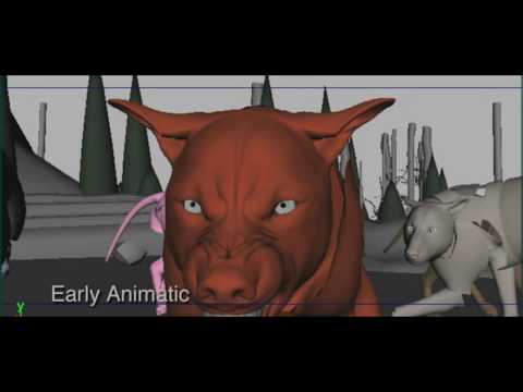 Tippett Studio Breaking Dawn Wolves