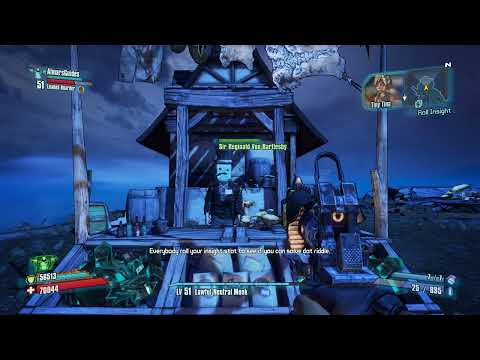 Borderlands 2  -  Roll Insight Quest (Flamerock Refuge)