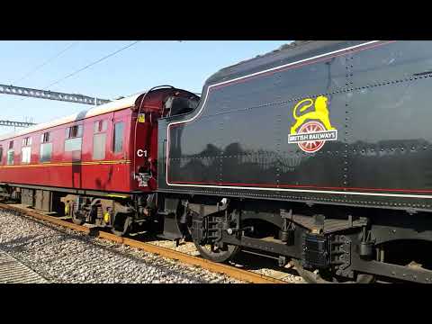 Jubilee Class 45690 Leander at Blackpool North