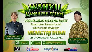 Download lagu LIVE WAYANG KULIT DALANG KI EKO SUWARYO LAKON WAHYU KAMULYAN SEJATI mp3