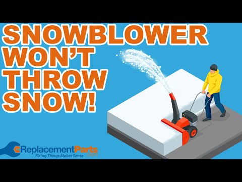 Snowblower Troubleshooting: 5 Reasons Your Snowblower Won't Throw Snow | eReplacementParts.com