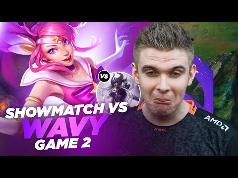 RHOBALAS : SHOWMATCH VS WAVY - LUX VS SYNDRA | LOL FR