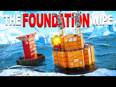 I GOT FOUNDATION WIPED ON FORCEWIPE - Solo Rust