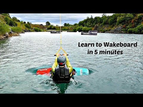 Learn to Wakeboard - 3 easy steps.