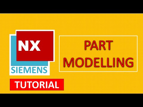 Complete Part modelling tutorial in Siemens NX 2406 latest version | Free easy to learn tutorial
