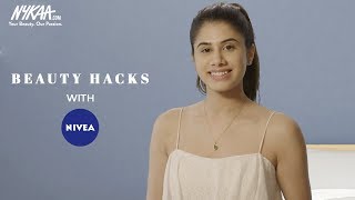 5 Genius Beauty Hacks Every Girl Should Know With Nivea Men Ft. Malvika Sitlani | Nykaa