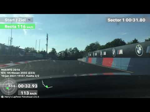 350Z Nürburgring Nordschleife 8:33 BTG