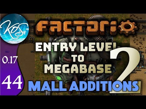 Factorio 0.17 Ep 44: NUCLEAR ADD ONS - Entry Level to Megabase 2 - Tutorial Let's Play, Gameplay