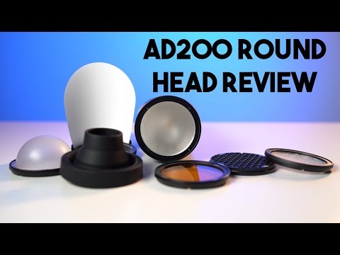 eVOLV 200 Round Flash Head
