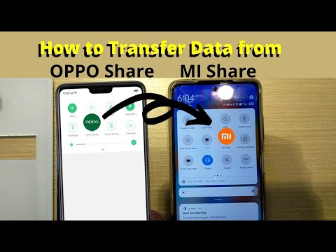 OPPO Share to MI Share Data Transfer
