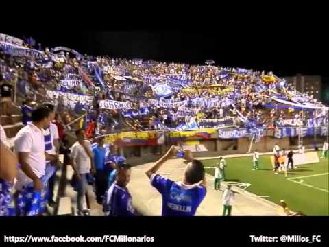 "Comandos Azules - Blue Rain en Envigado" Barra: Comandos Azules &bull; Club: Millonarios