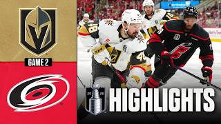 Golden Knights vs. Hurricanes | NHL Playoff Highlights | Game 2 | June 4, 2026