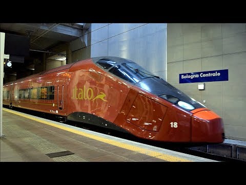 BOLOGNA Centrale (Alta Velocità) .... 800 trains per day! - [317]