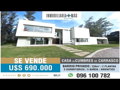 En Venta: Casa de 5 Dormitorios + Amenities I Cumbres de Carrasco