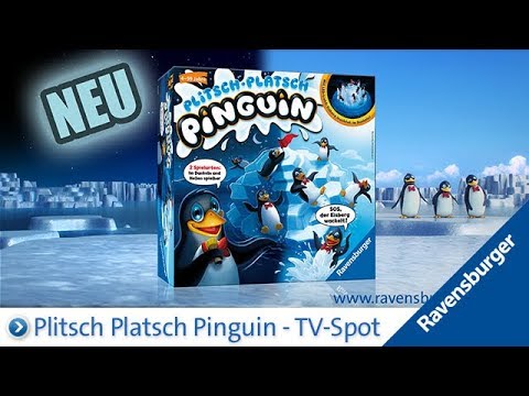 Ravensburger Plitsch Platsch Pinguin - TV-Spot
