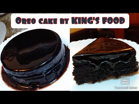 Oreo cake by king's food/3 ingredients cake