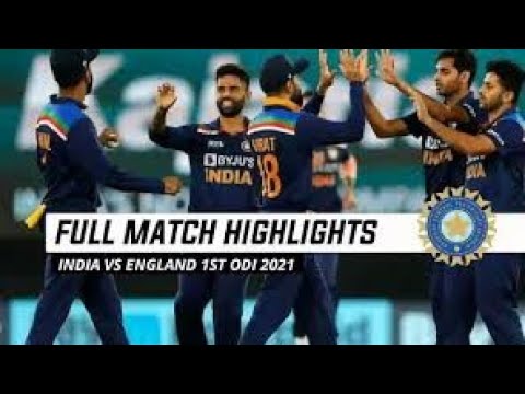India vs England 1st ODI Match Highlights 2021 | India vs England | Cricket Highlights
