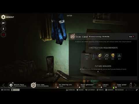 Escape From Tarkov-Do This when building scav case without getting error