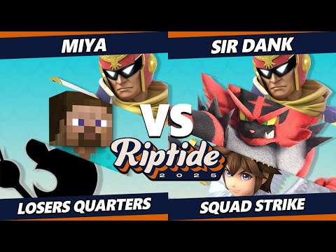 Riptide 2025 TOP 8 - Miya Vs. Sir Dank - Smash Ultimate - SSBU