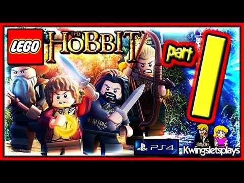 Lego the Hobbit - Walkthrough Part 1 Greatest Kingdom in Middle Earth Co-op (PS4)