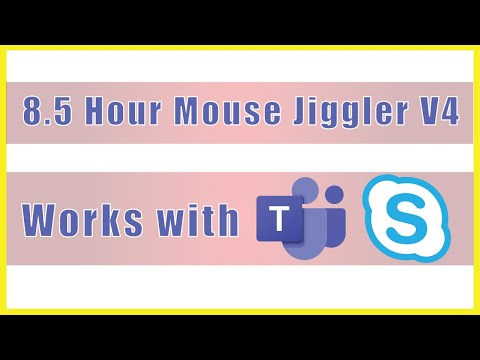 8.5 Hour Mouse Jiggler / Mouse Mover - Keep Computer Awake for Full Shift